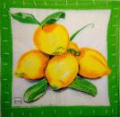 059 Lemons,  Oranges - 3 ply (grün) - Home Fashion